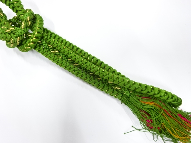 正絹　手組帯締め